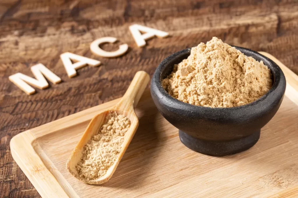 Maca Root ground powder for healthy lifestyle