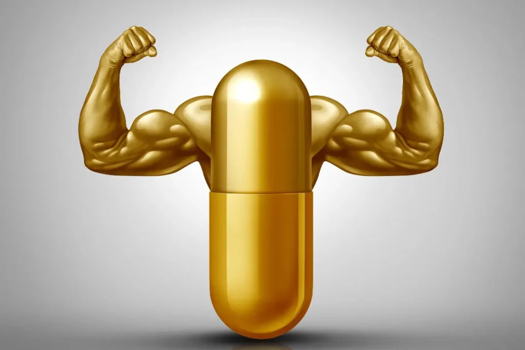 computer artwork of supplement
pros and cons of protein supplements