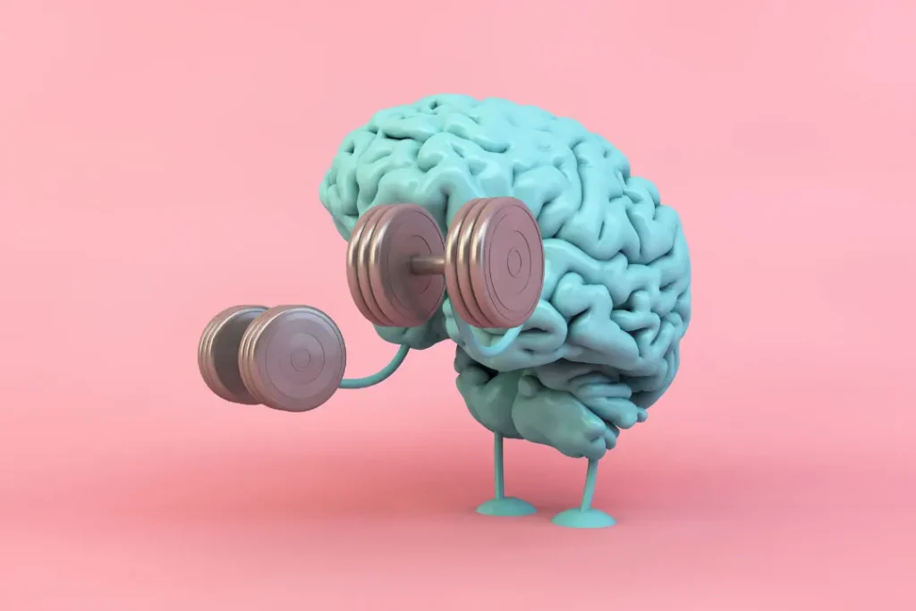 computer artwork of human brain