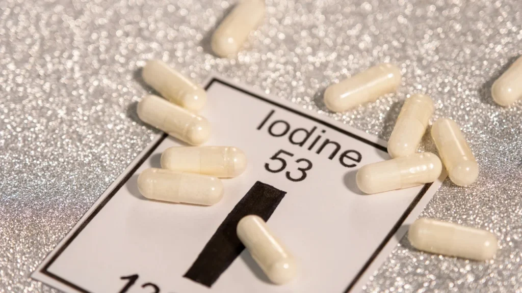 Iodine supplements. 