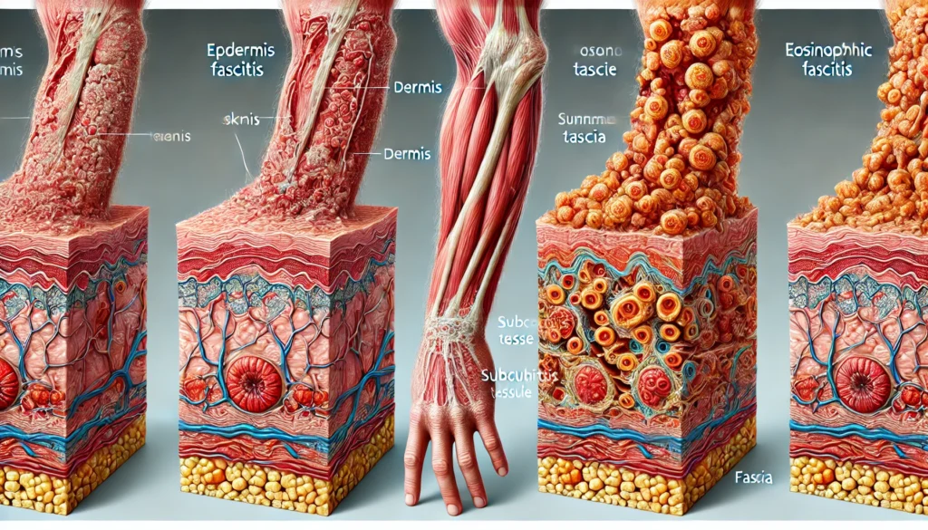 Eosinophilic fasciitis.