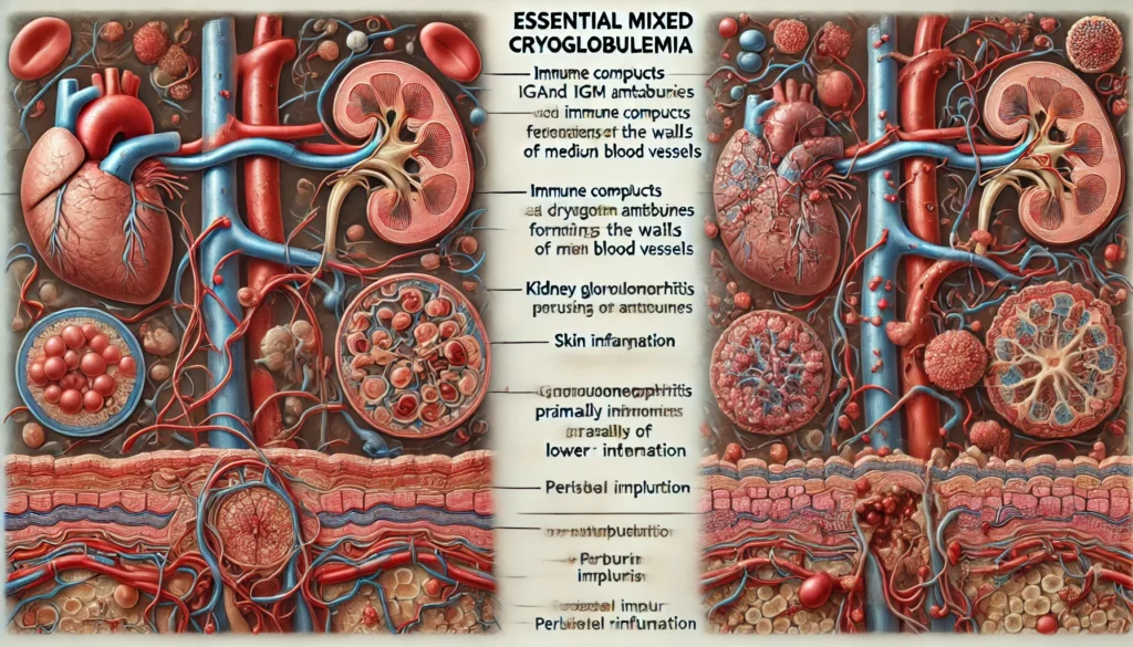 Essential mixed cryoglobulinemia.