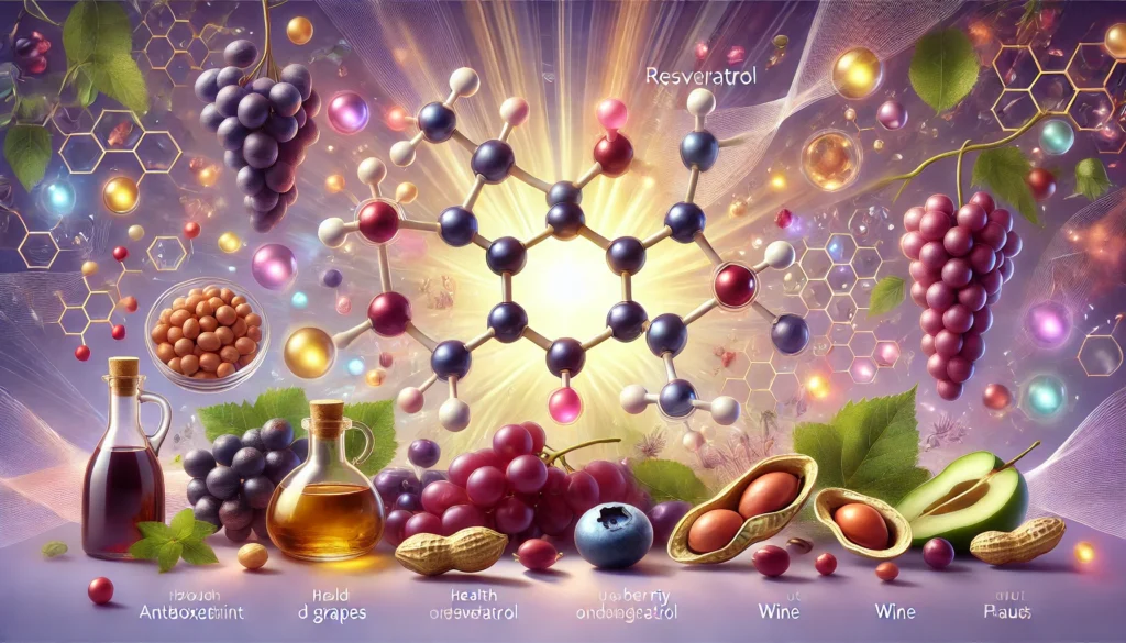 Resveratrol in a health and scientific context.