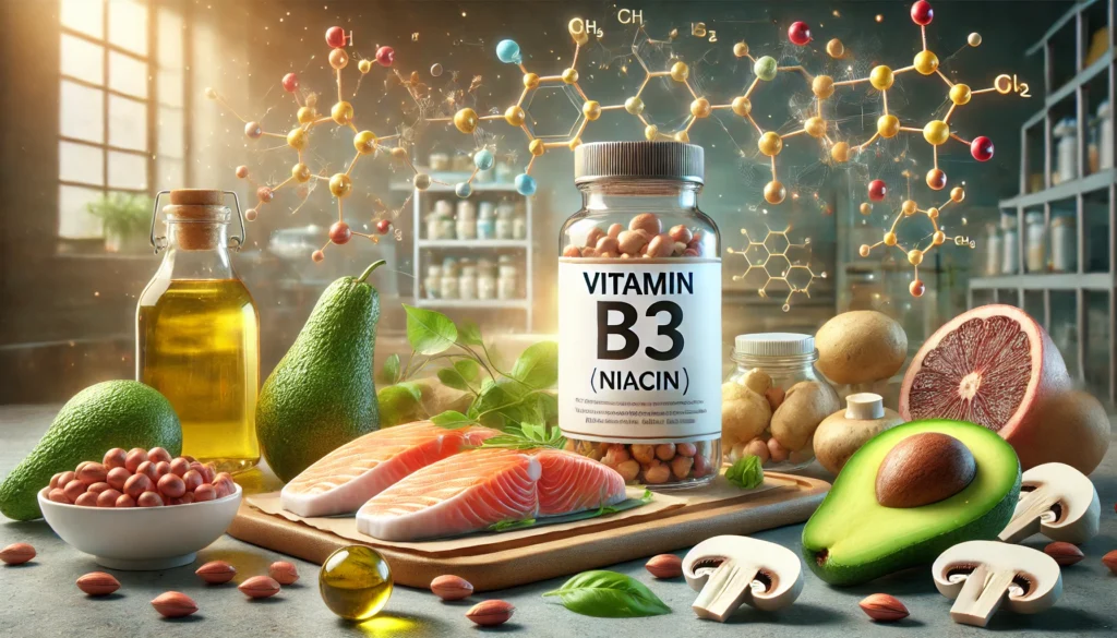 Vitamin B3 (Niacin).